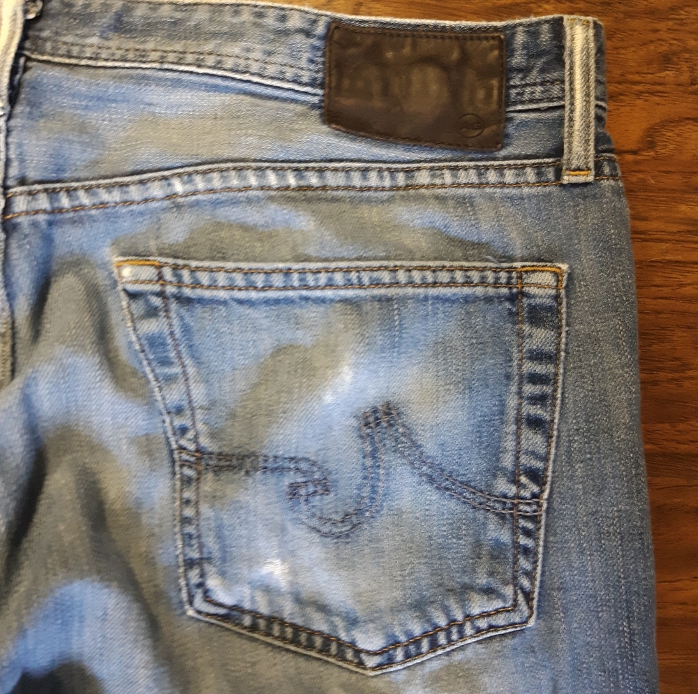 AG The Graduate Tailored Leg blue jeans - Picture 5 of 11